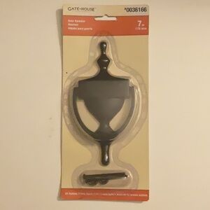 Gate House Black Door Knocker